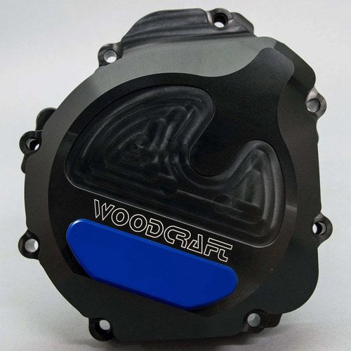 Suzuki 2004-05 Gsxr 600 / 750 Woodcraft Racing Lhs Engine Stator Cover - Blue