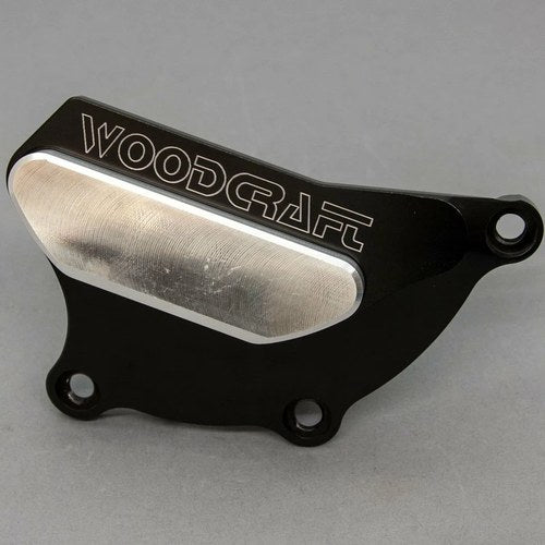 Honda Cbr 1000RR 2004-07 Woodcraft Engine Clutch Cover Protector - Silver Plate