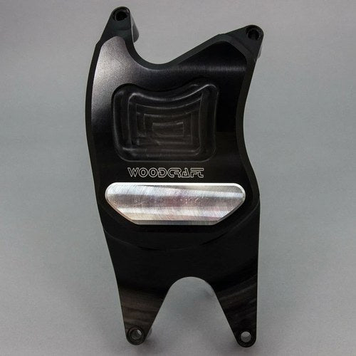 Yamaha 2018-2025 MT-03 Woodcraft Rhs Clutch Cover Engine Protector -SILVER Plate