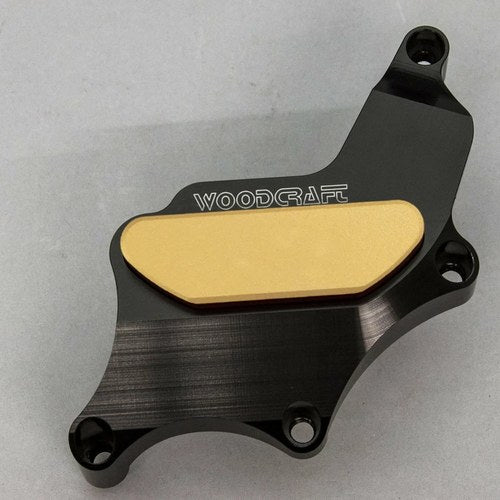 Honda 2007-25 Cbr 600RR Woodcraft Rhs Engine Clutch Cover Protector - Gold Plate