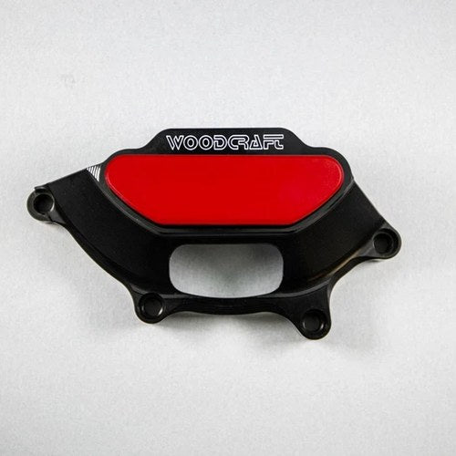 BMW 2020-2025 S1000RR Woodcraft Stator Cover Engine Protector - Red Plate
