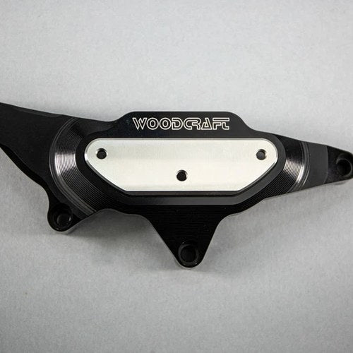 BMW 2020-2025 S1000RR Woodcraft Clutch Cover Engine Protector - Steel Plate