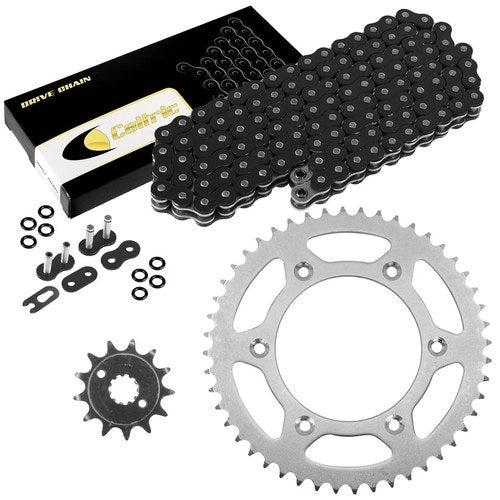 Black O-Ring Drive Chain & Sprocket Kit for Honda XR250R 1996-2004