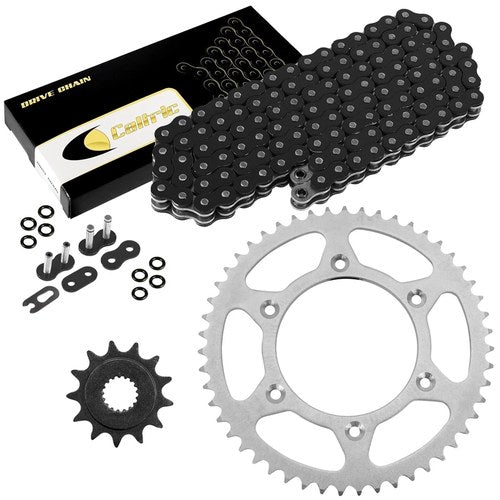 Black O-Ring Drive Chain & Sprocket Kit for Honda CRF450X 2005-2016