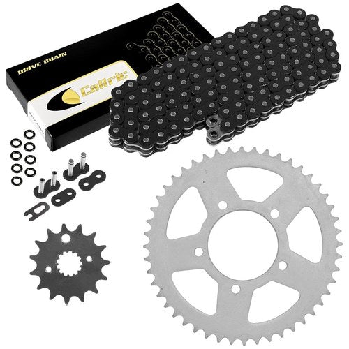Black O-Ring Drive Chain & Sprockets Kit for Suzuki VZ800 Marauder 800 1997-04