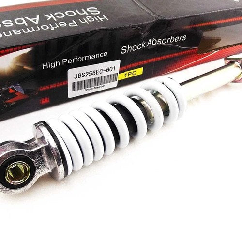 Honda QR50 82-03 258mm Jbs White Rear Mono Shock Absorber