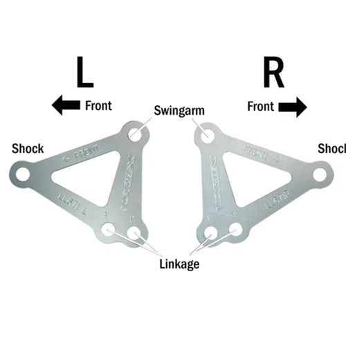 Yamaha 2006-2009 YZF-R6S Vortex Rear Suspension Lowering Links