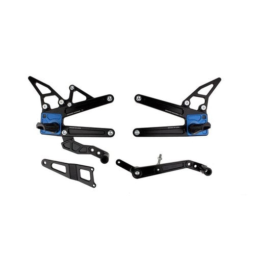 Yamaha 2015-2020 YZF-R1/R1M Driven TT Rearset - Adjustable - STANDARD/GP Shift