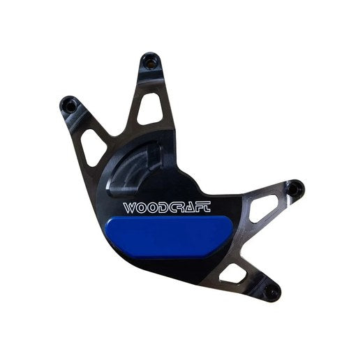 Yamaha 2022-2024 Xsr 900 Woodcraft Clutch Cover Engine Protector - Blue Plate