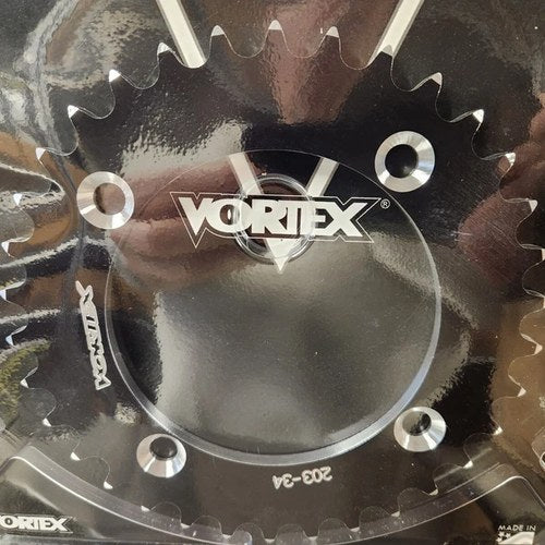 Honda 2004-2014 TRX450R 450R Vortex CAT5 Aluminum 520 Rear Sprocket 35 Black