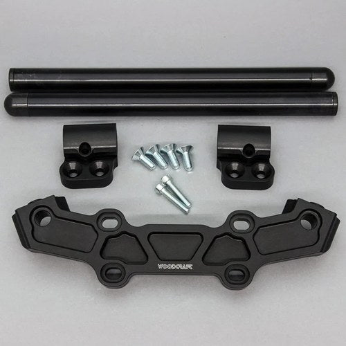Yamaha 2017 FZ-09 Woodcraft Racing Clipon Handlebar Adapter Plate 1" Mount