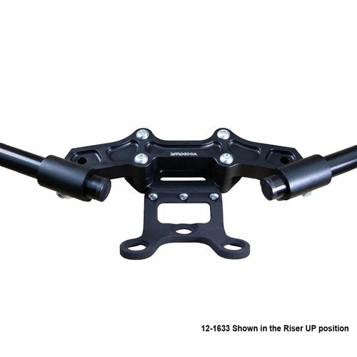 Ducati 2017-2018 Monster 797 Woodcraft Racing Clipon Adapter Plate - 35mm Mount