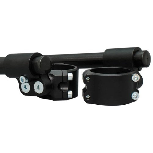 Woodcraft Racing 41mm 3 Piece Clipon Handlebar Kit With 1" Inch Rise - Black