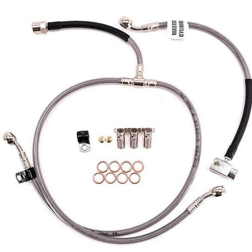 Kawasaki 2011-2015 ZX10R ABS Gbrakes 4 Line ABS Front Brake Line Kit