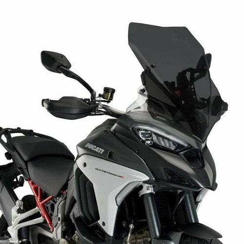 Ducati 2021-2022 Multistrada V4/S/SPORT Puig Windscreen Touring Dark Smoke