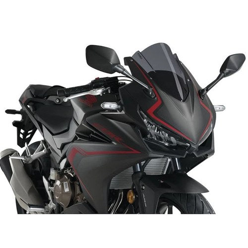 Honda CBR500R 2019-2023 Puig Windscreen Z-RACING Dark Smoke