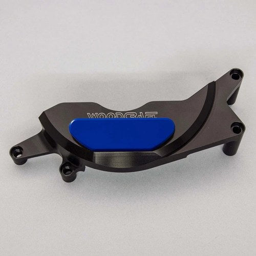 Kawasaki 2024-2025 Z500 Woodcraft Lhs Stator Cover Protector - Blue Plate