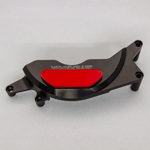 Kawasaki 2024-2025 Z500 Woodcraft Lhs Stator Cover Protector - Red Plate