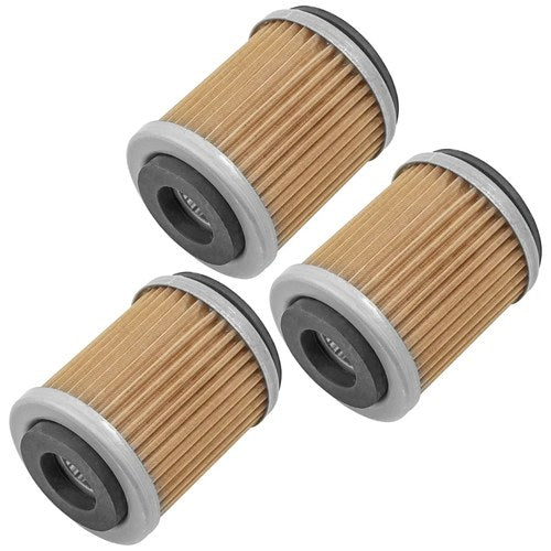 3 Pack Oil Filter for Yamaha YZ400 YZ400Fl YZ426 YZ426F YZ250F 1998 1999 2000-02