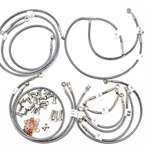 Yamaha 2004-2005 Fjr 1300 ABS Gbrakes Front / Rear / Clutch Brake Line Kit