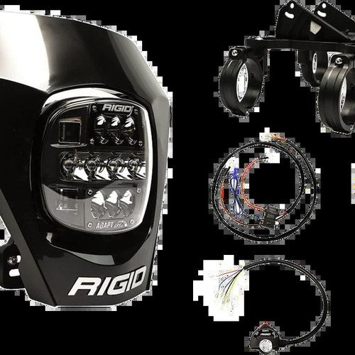Rigid Industries Adapt XE Extreme Enduro LED Moto Light Kit - Black