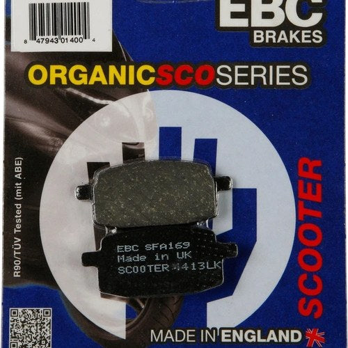 Ebc Sfa Organic Scooter Brake Pads SFA169