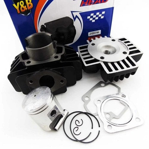 Jianshe PY50 Y&B 60cc Big Bore Cylinder Kit Barrel Head Piston Set Gaskets