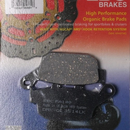 Ebc Organic Brake Pads FA140