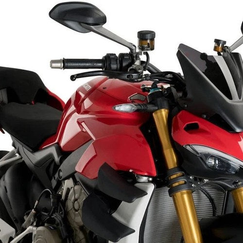 Ducati Streetfighter V4S 2020-2023 Puig Windscreen New Gen Sport Dark Smoke