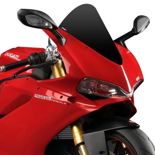 Puig Racing Windscreen Black Ducati 15-17 Panigale 1299 16-19 829