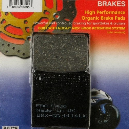 Ebc Organic Brake Pads FA36