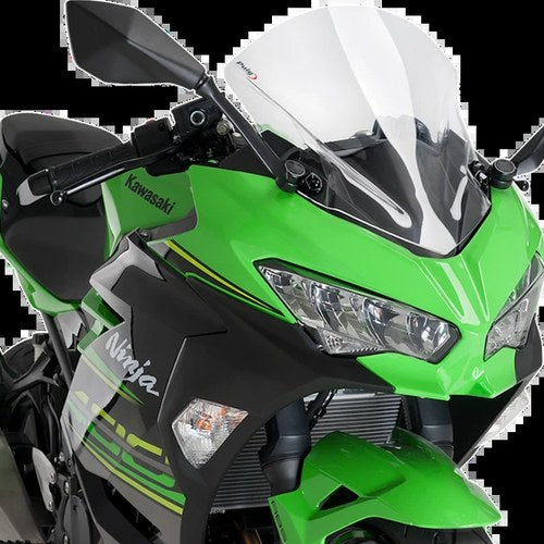 Kawasaki Ninja 400 2018-2022 Puig Windscreen Z-RACING Clear