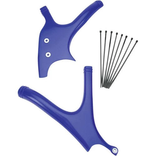 UFO Frame Guards Reflex Blue for Yamaha YZ250 2-Stroke/YZ125 2002-2004