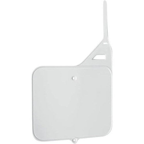 UFO Number Plate Front White SU02910041 for Suzuki RM125/RM250 1987-1995