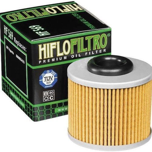 Hiflo Oil Filter #HF569 MV Agusta Brutale 675/F3 675/Brutale 800/F3 800