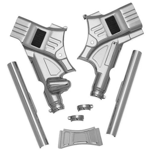Kuryakyn Deluxe Neck Cover Kit Chrome #6955 Harley Davidson