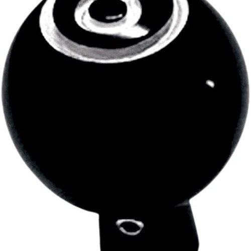 Joker Machine Carburetor Choke Knob 8-Ball Black #02-59 Harley Davidson