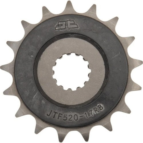 JT Rubber Cushioned Front Sprocket 525 17T #JTF520.17RB