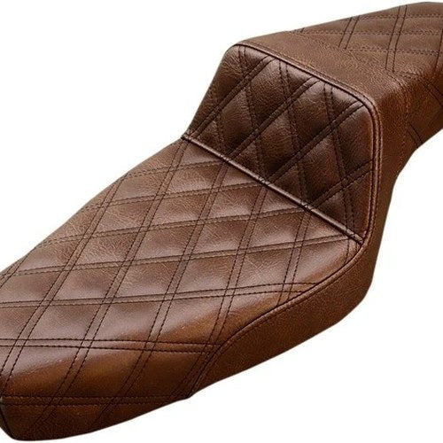 Saddlemen Step-Up LS Seat Brown #283832 Harley Davidson Sportster