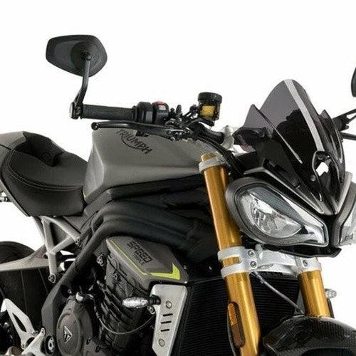 Puig New Generation Sport Windshield Dark Smoke Triumph Speed Triple 1200 RS