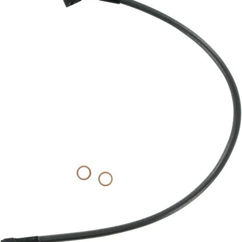Magnum Black Pearl Designer Non-ABS Upper Brake Line 23" #47123 Harley Davidson