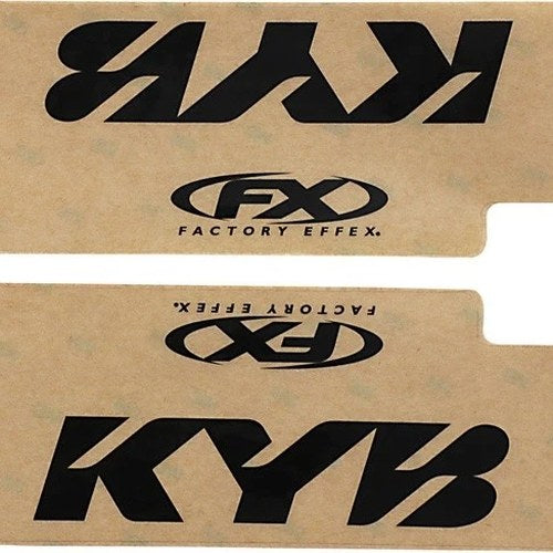 Factory Effex Fork Shields Kyb Style Black