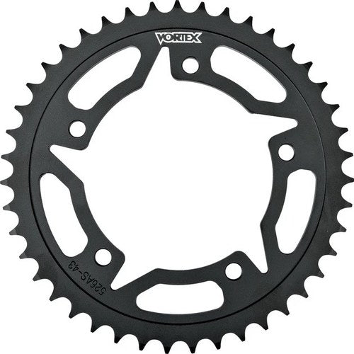 Vortex Steel Rear Sprocket 41T 520 Black #435S-41 for Yamaha/Kawasaki/Suzuki