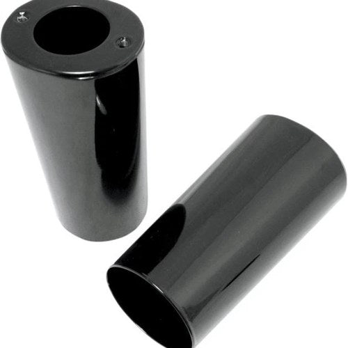 DS Fork Slider Covers Black Harley Davidson #144968