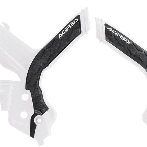 Acerbis X-Grip Frame Guards White/Black KTM 350 EXC-F/500 EXC-F/350 XCF-W