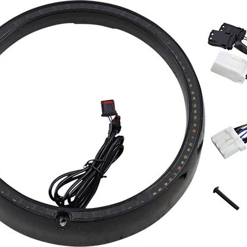 Custom Dynamics Sequential ProBeam Headlamp Trim Ring Black #PB-7TR-SEQ-3B