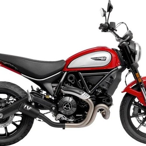 Leo Vince LV-10 Full Black Slip-On Muffler #15250FB Ducati Scrambler 2021
