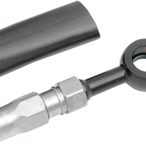 Magnum Byo DOT Brake Line Kit Replacement 3/8"/10mm 180 Degree Bend Banjo Black