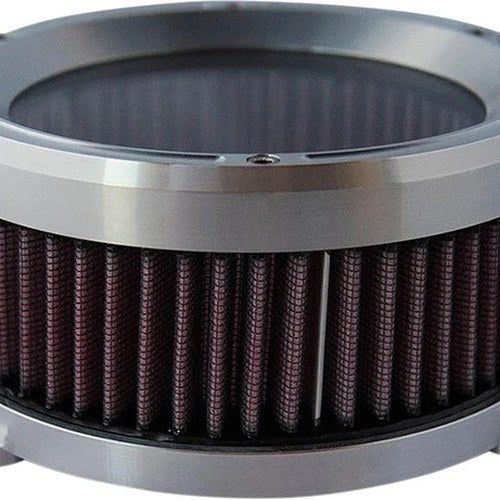 Trask Assault Charge High-Flow Air Cleaner Raw Machined TM-1023R Harley Davidson