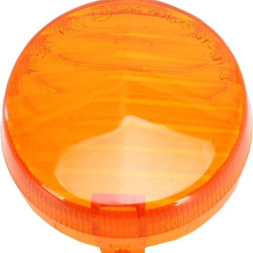 K&S DOT Compliant Round Turn Signal Replacement Lens Amber Lens Honda VTX1800